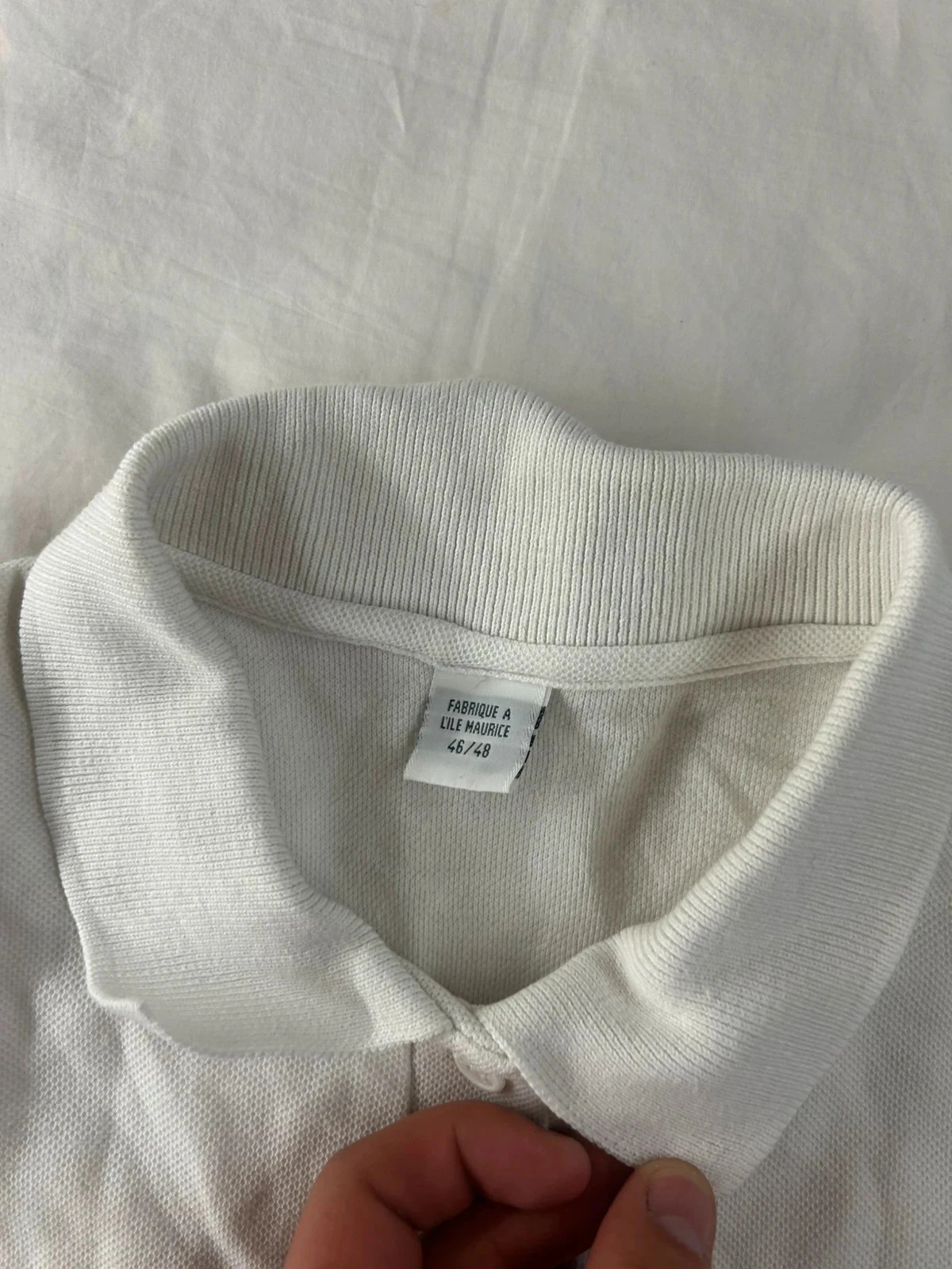 Vintage white polo – photo 6